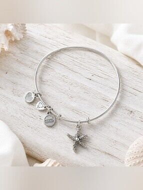 ALEX AND ANI Starfish Charm Bracelet GUC